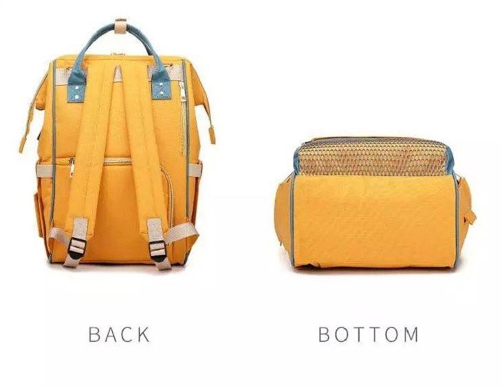 Custom Large Capacity Diaper Bag For Twins 