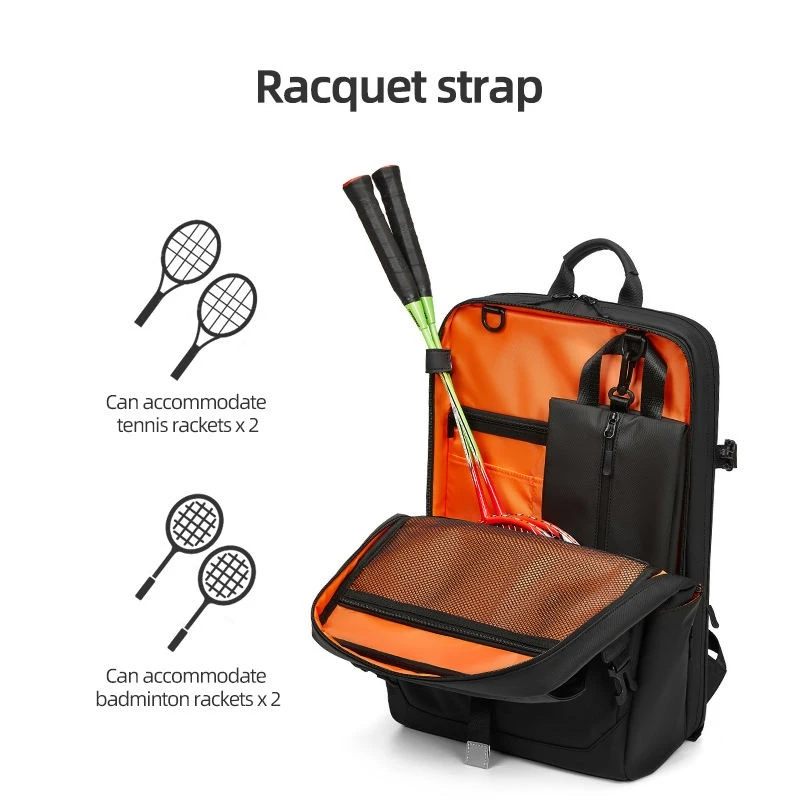 Waterproof Oxford Fabric Badminton Backpack Bag factory